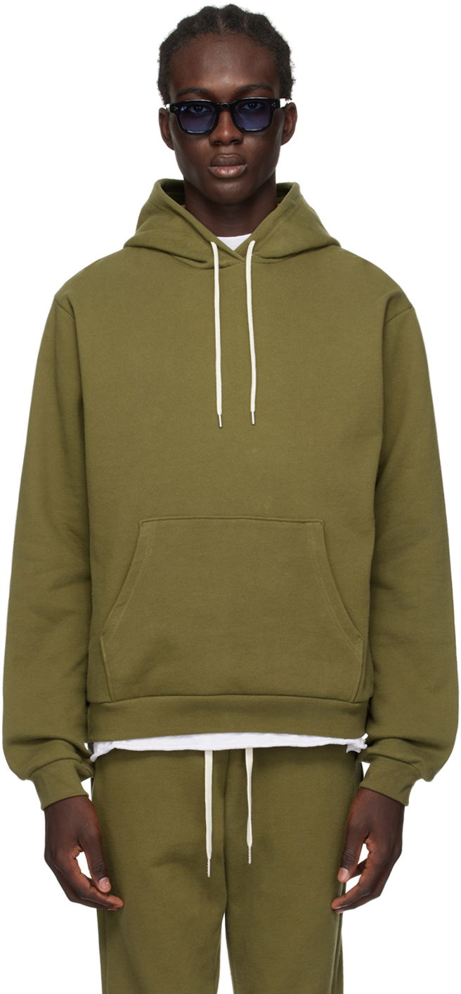 Mikina John Elliott Beach Hoodie "Khaki" Zelené | B121B001346A, 0