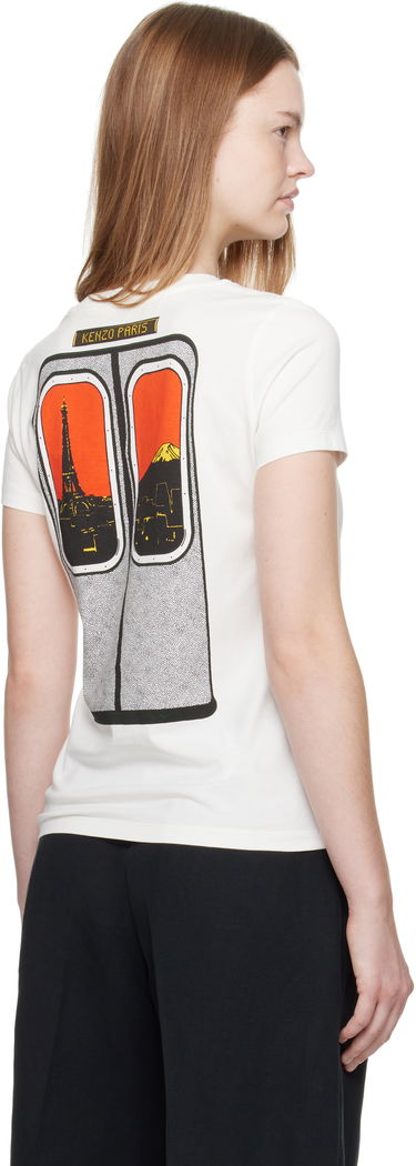 Tričko KENZO Kenzo 'KENZO City' Graphic T-Shirt Biela | FF62TS2524SO, 2