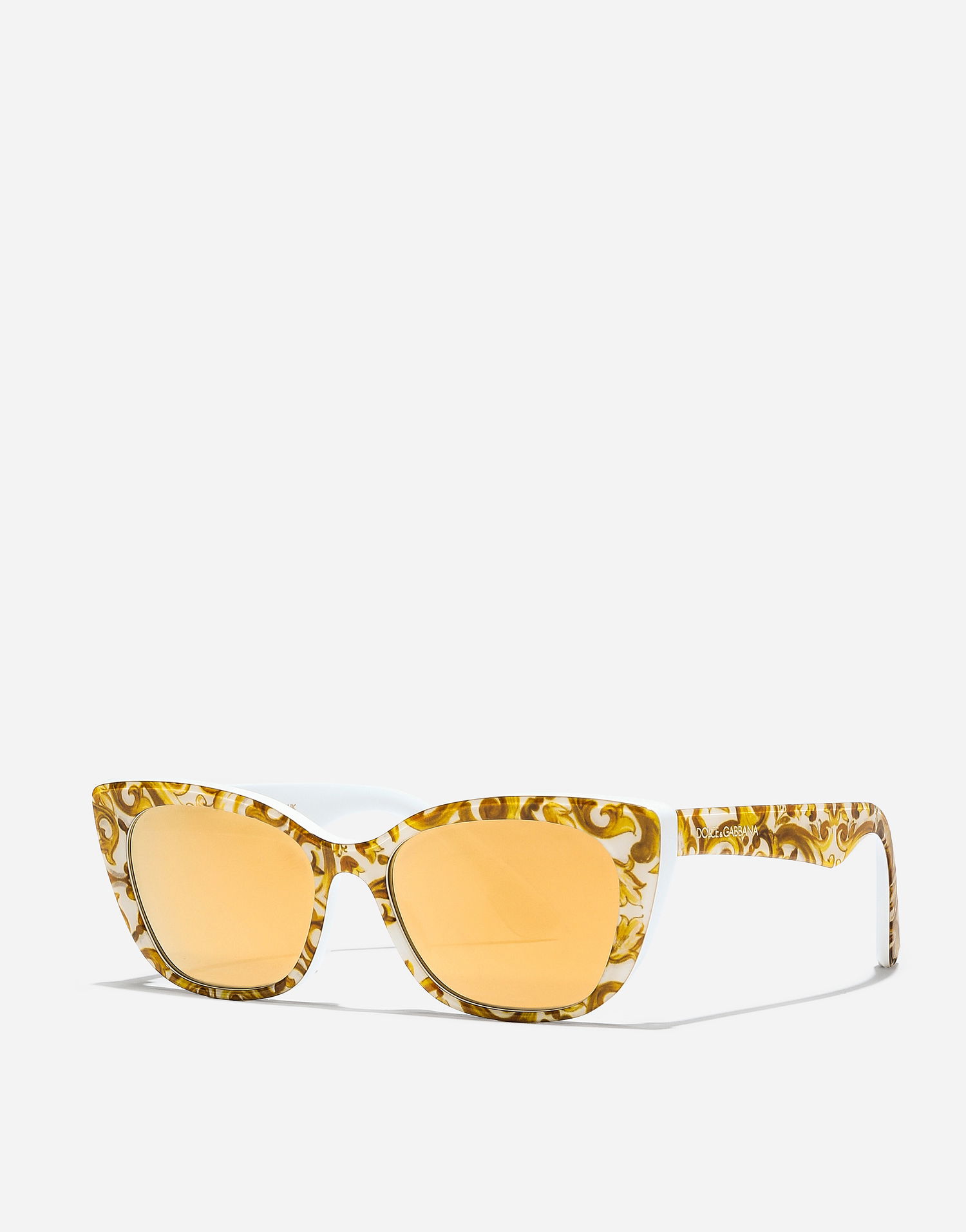 Slnečné okuliare Dolce & Gabbana Dolce & Gabbana Maiolica Print Sunglasses Rôznofarebný | VG442CVP47P9V000, 1