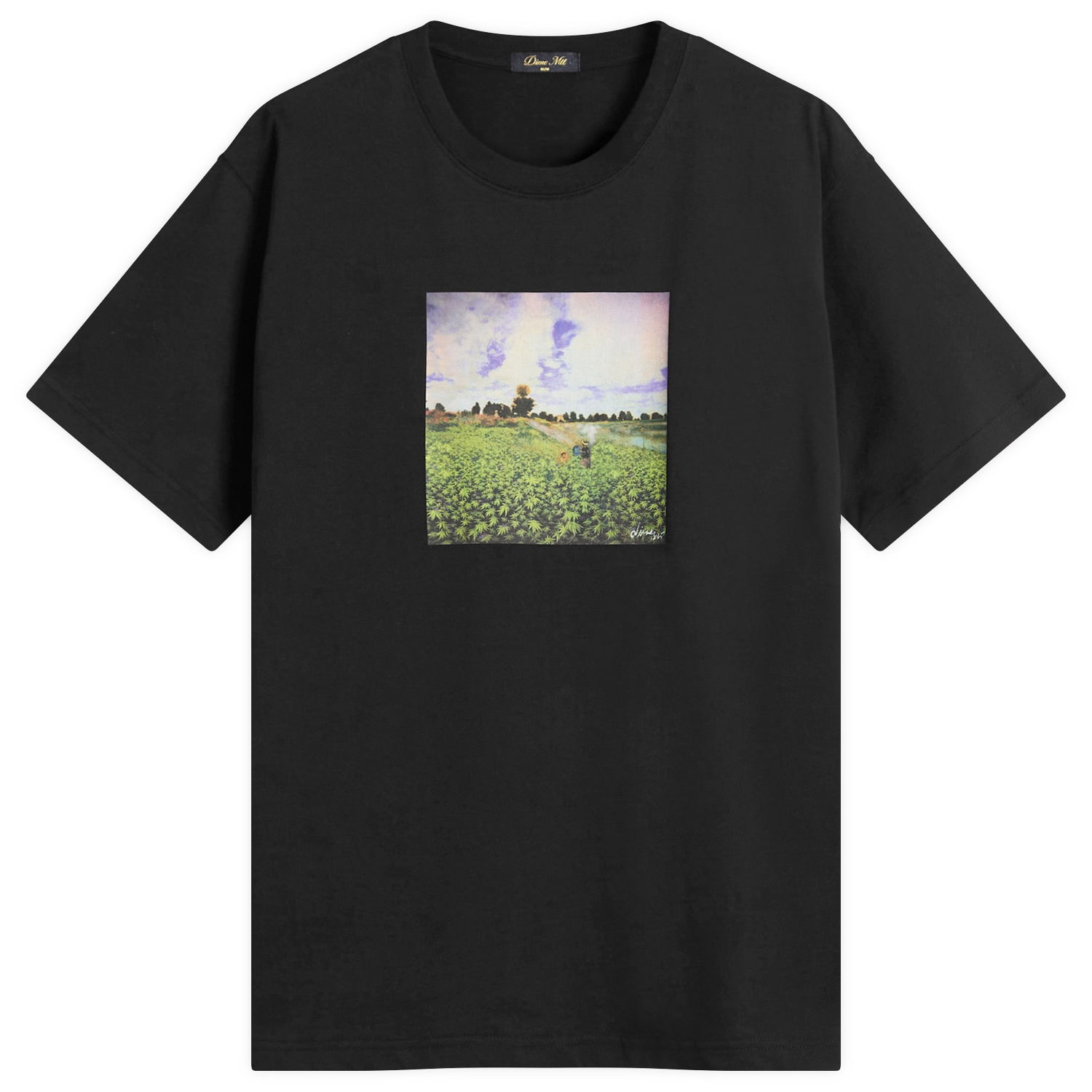 Tričko Dime Dime Field Trip T-Shirt, Size Large Čierna | DIME2SP2554BLK, 1