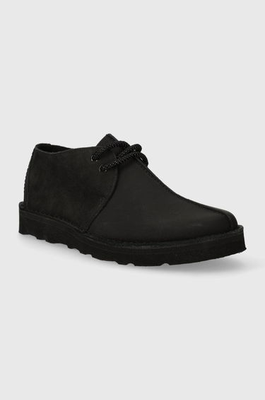 Tenisky a topánky Clarks Leather Flats Čierna | 261631117070, 1