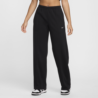 Tepláky Nike Sportswear Chill Terry Mid-Rise Fleece Pants Čierna | HF6457-010, 0