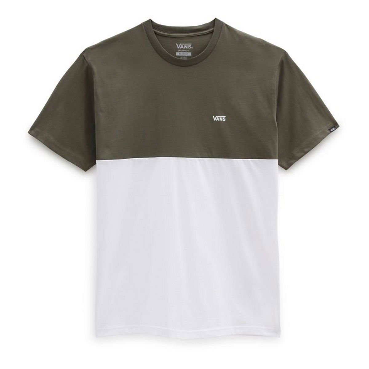 Tričko Vans Vans Colorblock T-Shirt Zelené | VN0A3CZDQJS, 0