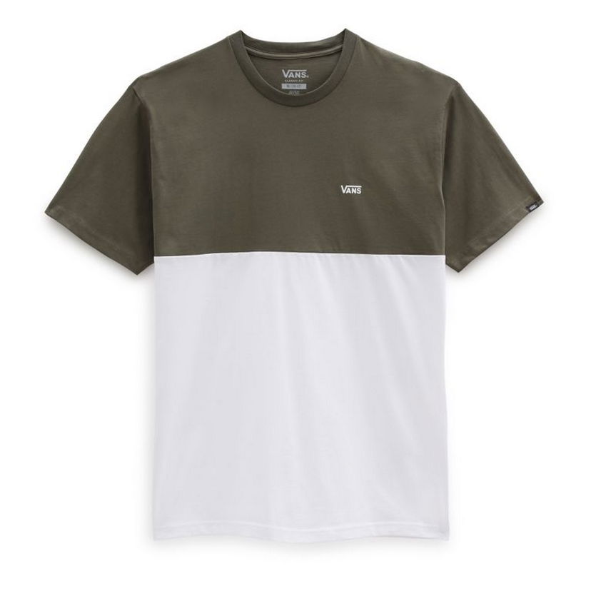 Tričko Vans Vans Colorblock T-Shirt Zelené | VN0A3CZDQJS