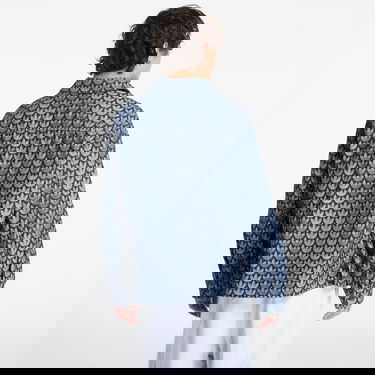 Košeľa adidas Performance Denim Monogram Shirt Jacket Modrá | KD0397, 2