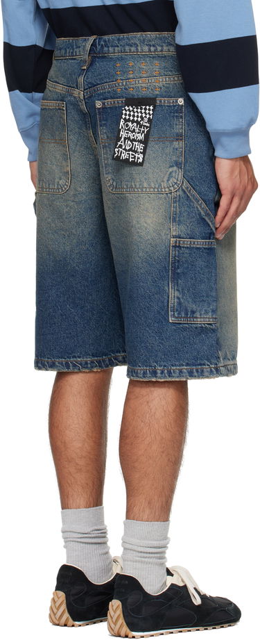 Šortky Ksubi Maxx Operator Rodeo Denim Shorts Modrá | MFA25WA015, 2