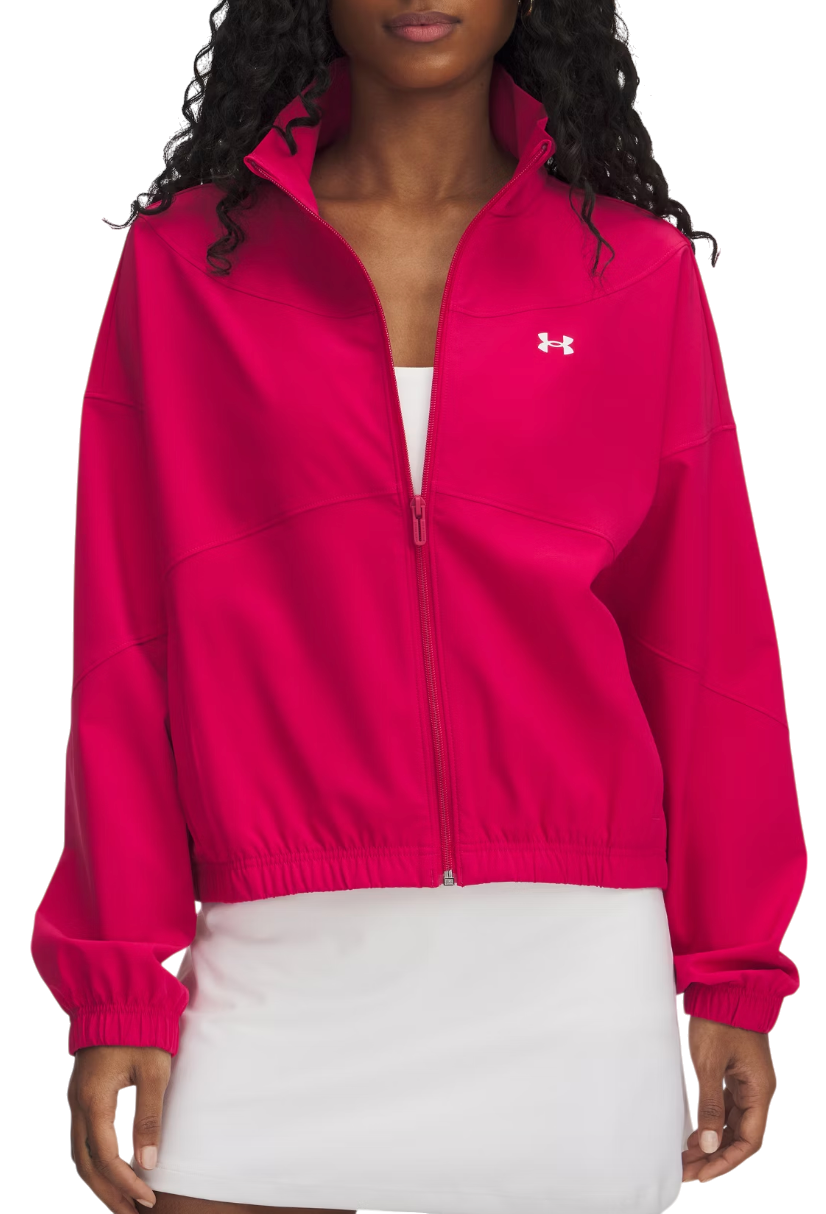 Bunda Under Armour Under Armour UA Rival Woven Jacket Ružová | 1389631-681, 0
