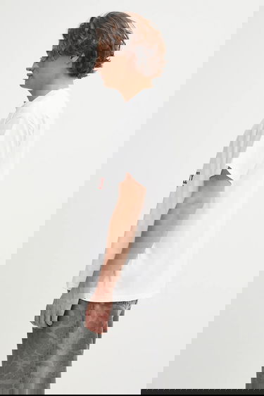 Tričko Carhartt WIP Short-Sleeve Fairplay Graphic T-Shirt Biela | I035433.02XX, 1