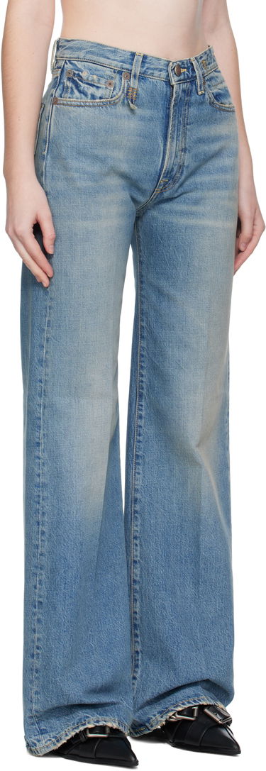 Džínsy R13 R13 Flare Jeans Modrá | R13WD188-D343A, 1