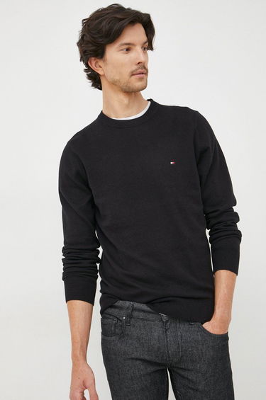Sveter Tommy Hilfiger Sweater Čierna | MW0MW28046.9BYY, 0
