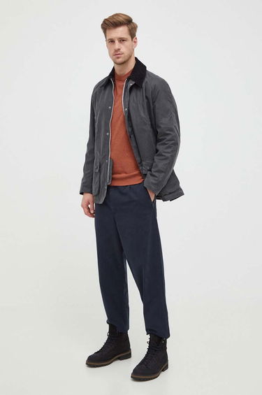 Bunda Barbour Ashby Wax Jacket Šedá | MWX0339, 1