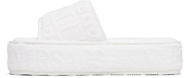 Spodná bielizeň a ponožky Versace Versace 'Versace Allover' Slippers Biela | ZSL000003_ZCOSP052, 2