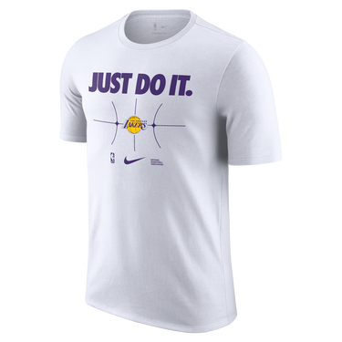Tričko Nike Nike NBA Los Angeles Lakers Essential T-Shirt Biela | FQ6282-100, 0