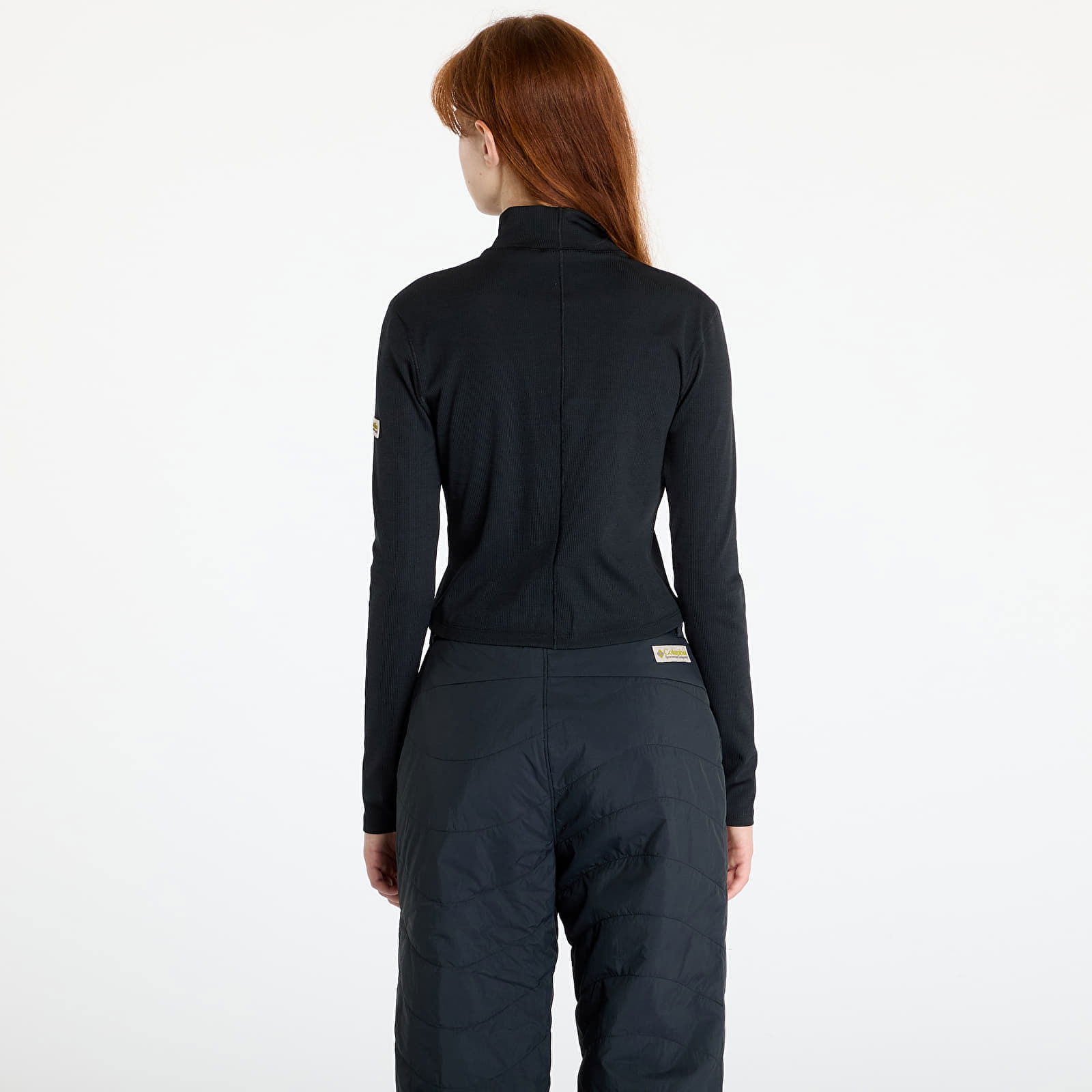 Wallowa™ Cropped Long Sleeve Top Black