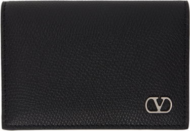 Peňaženka Valentino Valentino Garavani VLogo Signature Card Holder Čierna | 6Y2P0V12UAG, 0