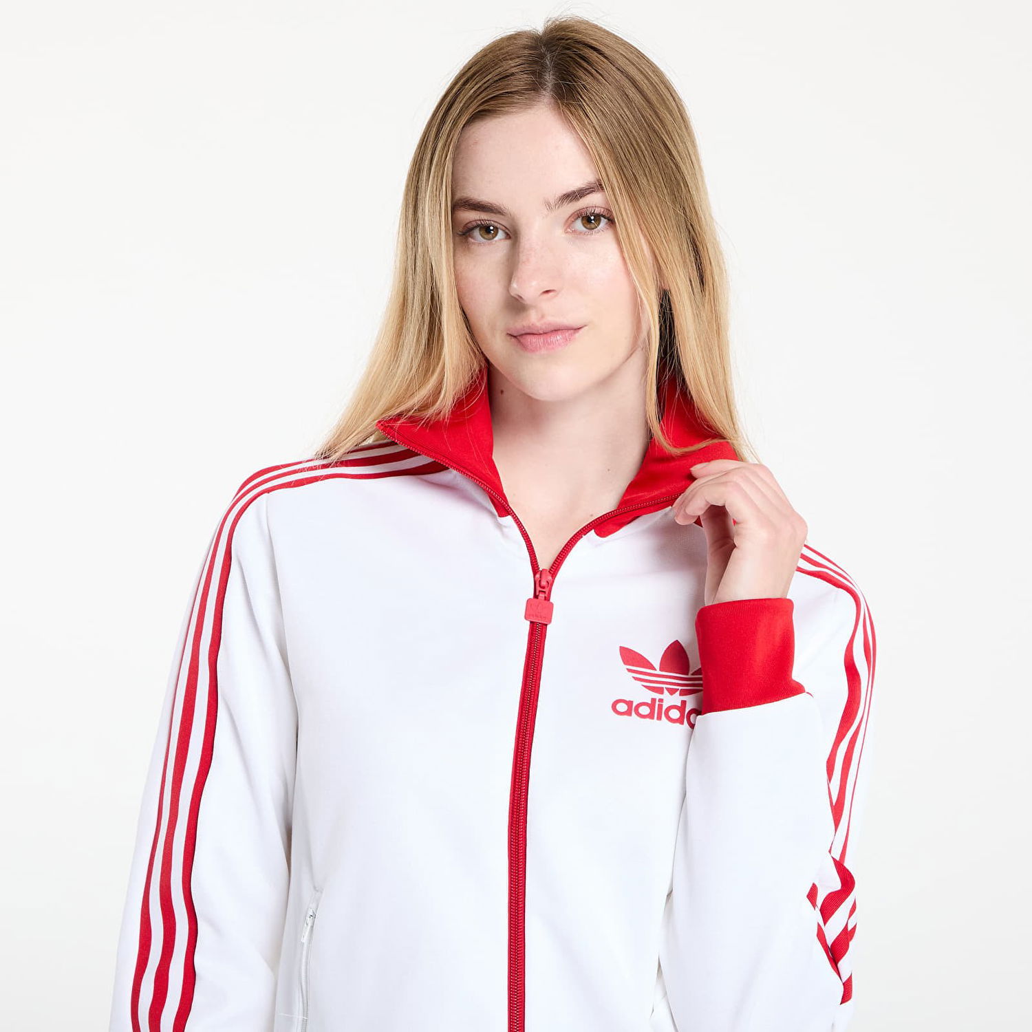 Súprava adidas Performance Beckenbauer Track Jacket Biela | JX7849, 1