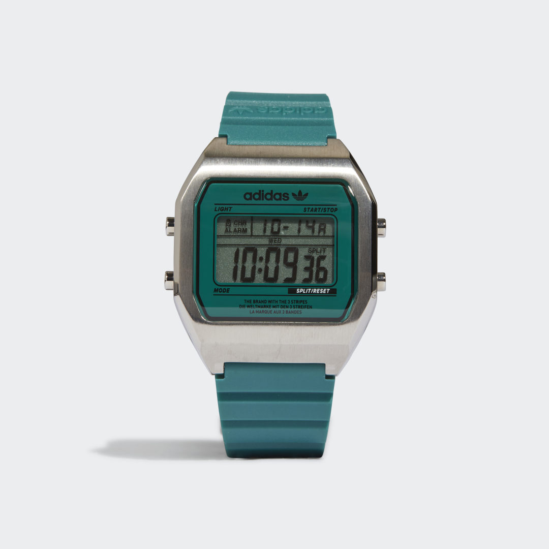 Hodinky adidas Originals Watch Digital Two R Tyrkysová | GA8828, 0