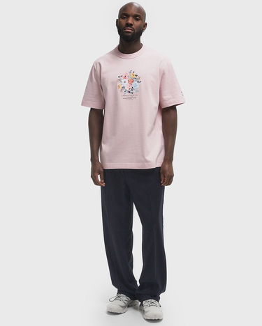 Tričko Barbour Noah Floral Graphic Tee Ružová | MTS1447PI12, 2