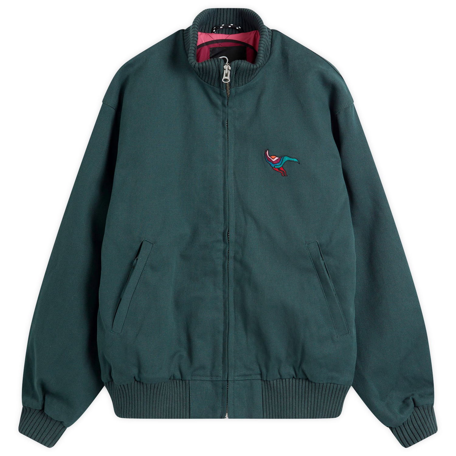 Bomber bunda By Parra Inspiration Point Bomber Jacket Zelené | 52341, 0