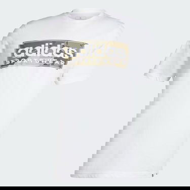 Tričko adidas Performance Camo Linear Graphic T-Shirt Biela | IN6473, 4