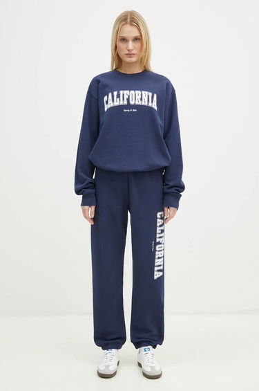 Tepláky Sporty & Rich Sporty & Rich California Printed Sweatpants Modrá | PA036516501BL32, 8