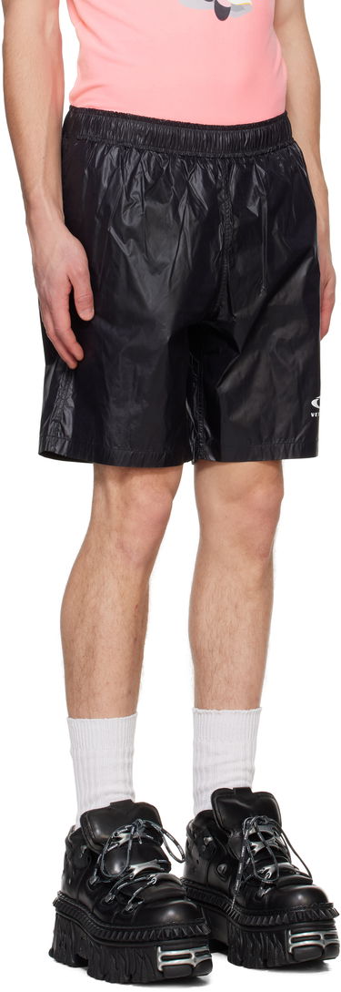 Šortky VETEMENTS Vetements Oval Logo Swim Shorts Čierna | MA66SW100B, 1