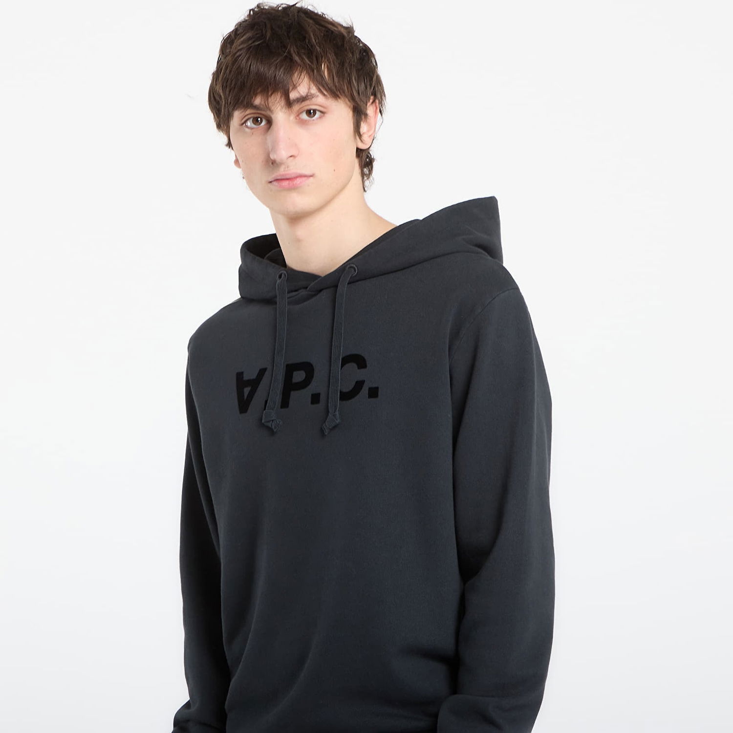 Mikina A.P.C. Standard Hoodie With Large VPC Čierna | COHMC-M27908 TZE, 1