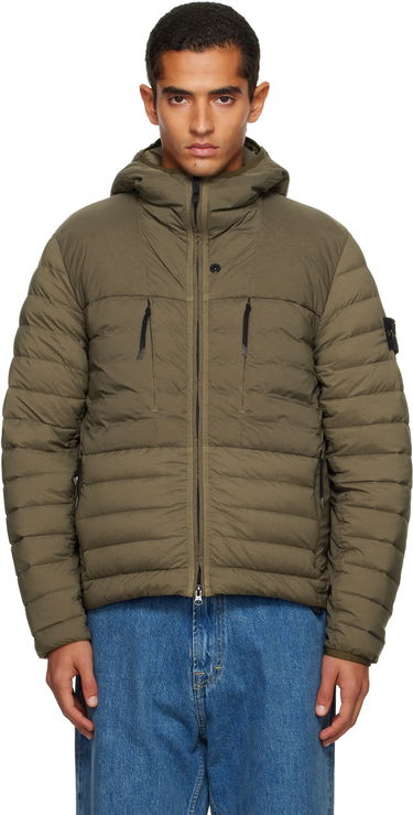 Bunda Stone Island Stone Island Seamless Tunnel Nylon Down-TC Jacket Zelené | K2S15 4100020 S0183, 0