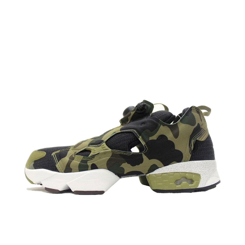 Tenisky a topánky Reebok A Bathing Ape x Mita x InstaPump Fury OG "Black Earth" Zelené | V61765