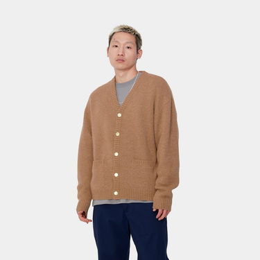 Sveter Carhartt WIP Knit Cardigan Hnedá | I033914_8, 2