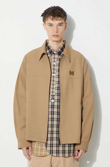 Bunda Needles Sport Oversize Jacket Béžová | NS152, 0