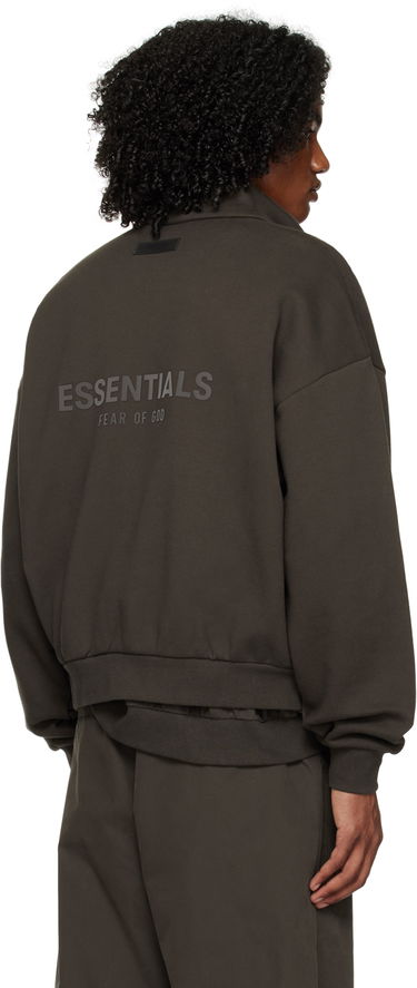 Mikina Fear of God Essentials Full Zip Jacket Šedá | 192BT225070FW, 2