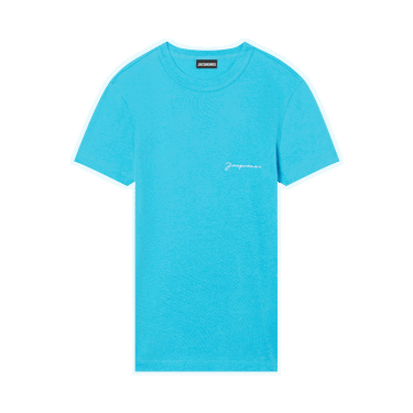 Tričko Jacquemus Le T-Shirt Tyrkysová | 211JS003 2160 340, 0