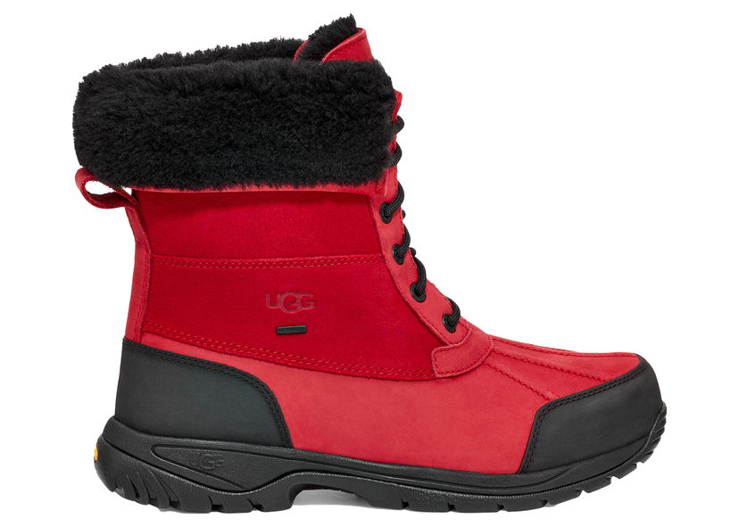 Oblečenie UGG Butte Samba Red Black Červená | 1130809-SRBCK