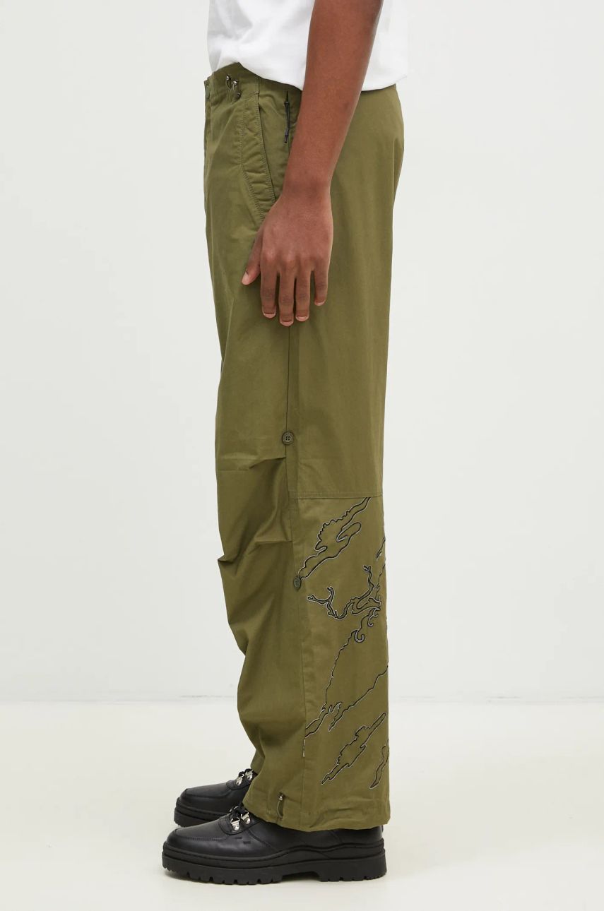 Cargo nohavice Maharishi Loose Fit Snopants Zelené | 5346.OLIVE, 1