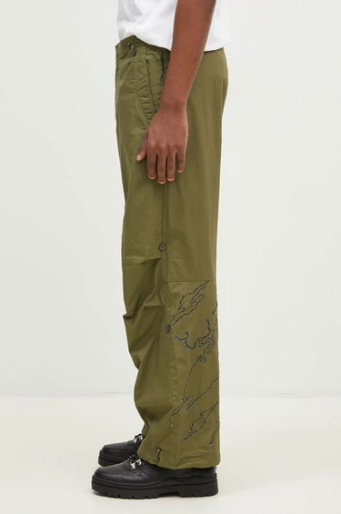 Cargo nohavice Maharishi Loose Fit Snopants Zelené | 5346.OLIVE, 1