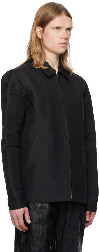 Bunda Rick Owens Rick Owens Hollywood Heavy Brad Jacket Čierna | RU01E5764 FH, 1