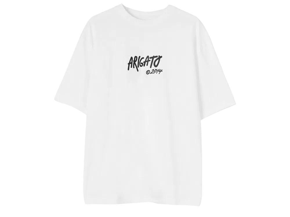 Tričko AXEL ARIGATO Arigato Tag T-Shirt Biela | A1152001, 0