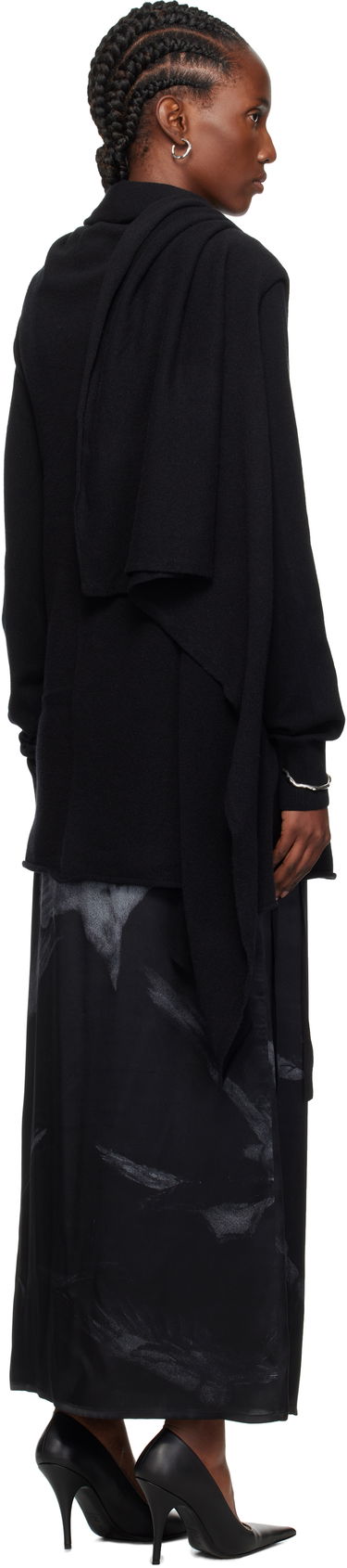 Sveter Ann Demeulemeester Ann Demeulemeester Nadine Turtleneck Sweater Čierna | 2520-W-KN24-KN073-099, 2