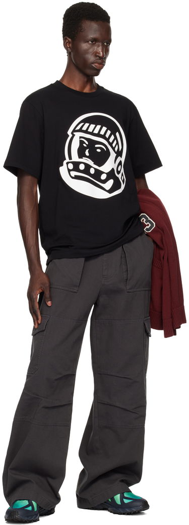 Tričko BILLIONAIRE BOYS CLUB Astro Helmet Logo Graphic Tee Čierna | B24242, 3