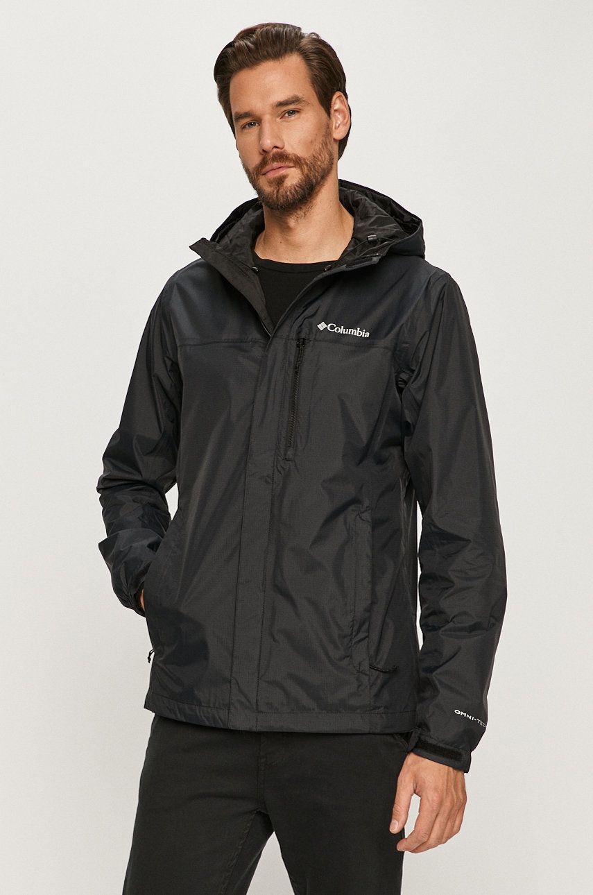 Vetrovka Columbia Jacket Pouring Adventure Ii Čierna | 1760061, 0