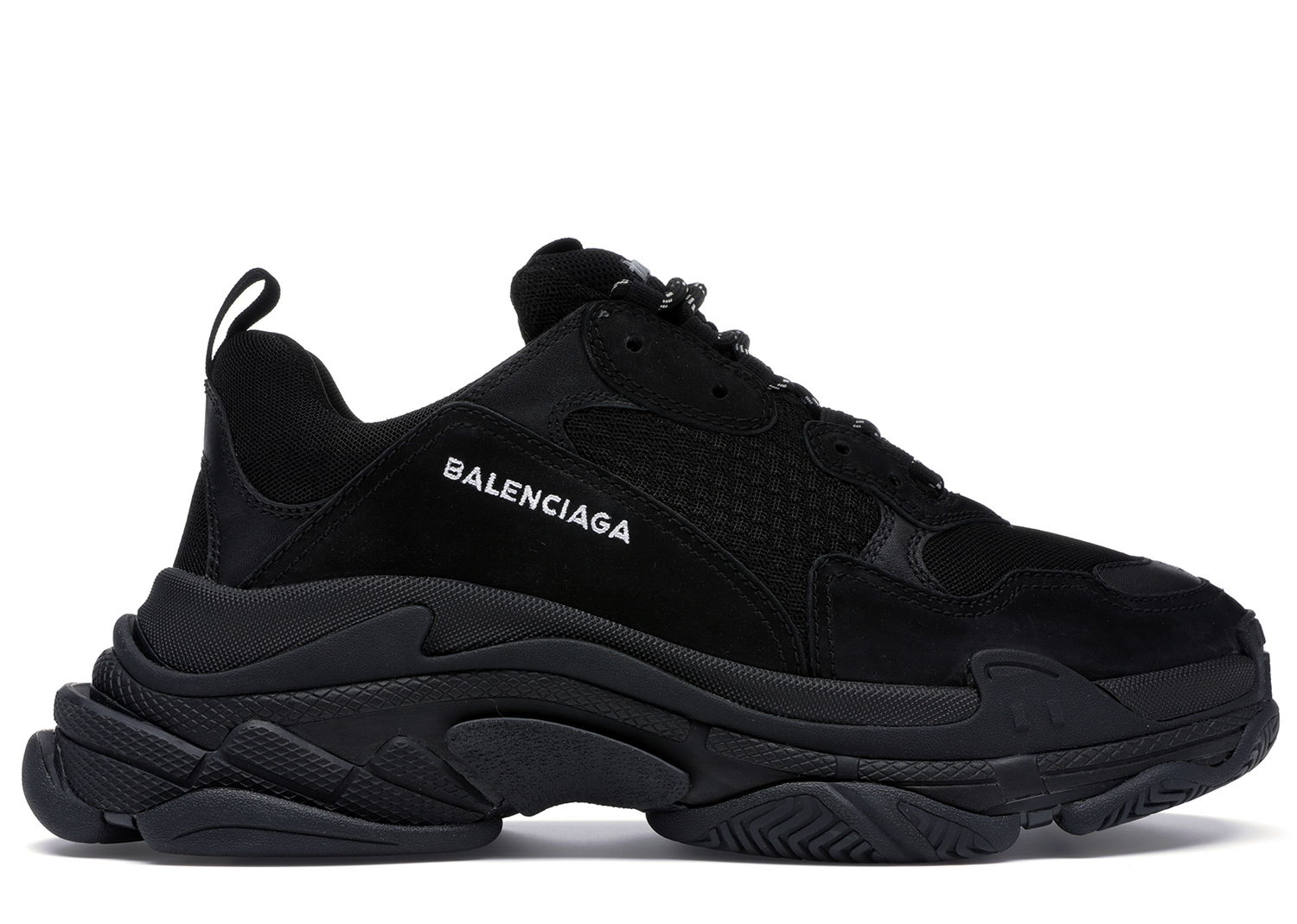 Tenisky a topánky Balenciaga Triple S Triple Black 2018 W Čierna | 524036 W09O1 1000, 0