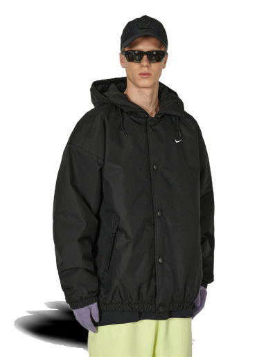 Prešívaná bunda Nike Solo Swoosh Puffer Jacket Čierna | FB7852-010