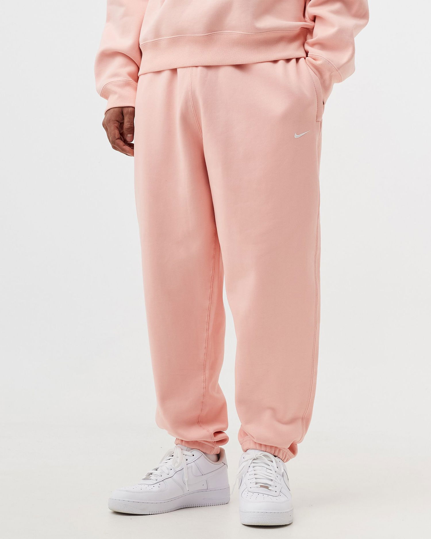 Tepláky Nike Solo Swoosh Fleece Pants Ružová | CW5460-697, 0