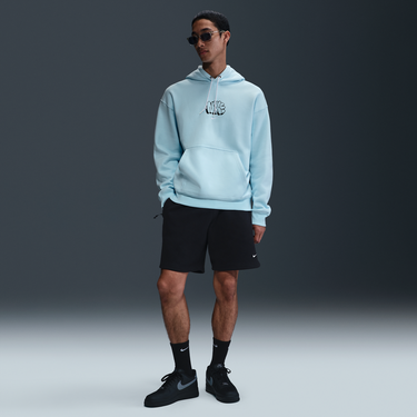 Mikina Nike Solo Swoosh Fleece Hoodie Modrá | HQ4181-474, 1