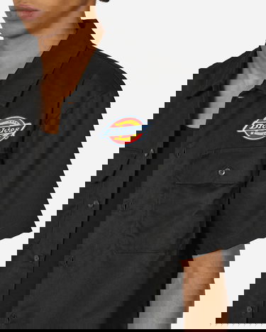Košeľa Dickies Clintondale Shirt Čierna | DK0A4XRR BLK1, 5