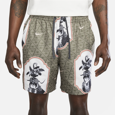 Šortky Nike Printed Flow Shorts Zelené | DX1117-325, 1