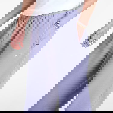 Tepláky Nike Solo Swoosh Fleece Open-Hem Sweatpants Fialová | HV1090-506, 1