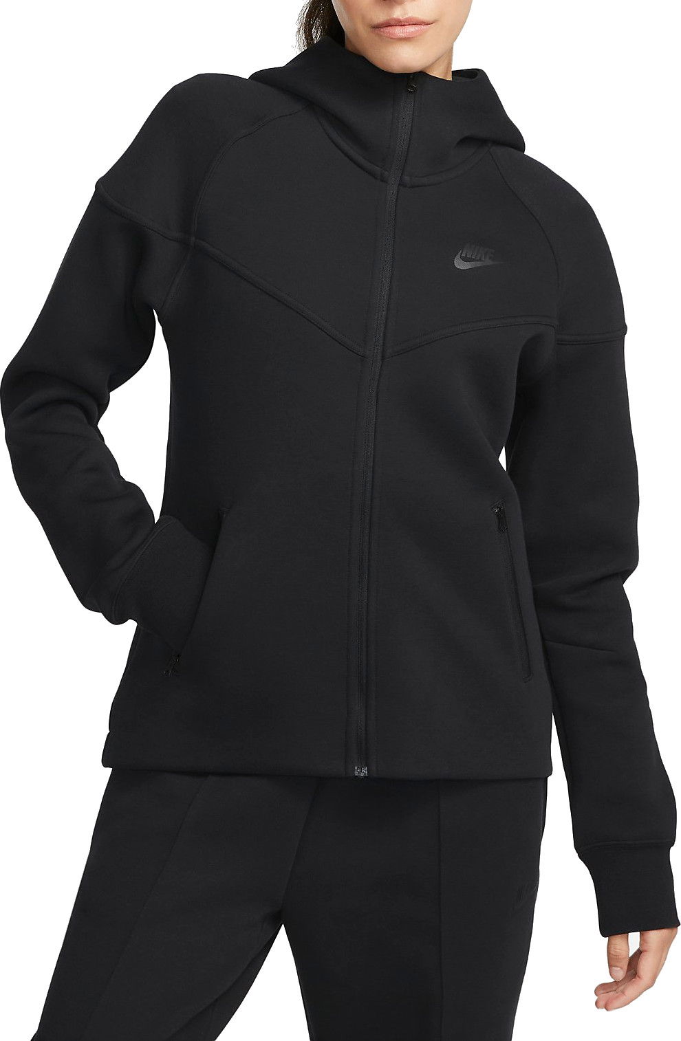Mikina Nike Tech Fleece Windrunner Čierna | fb8338-010, 0