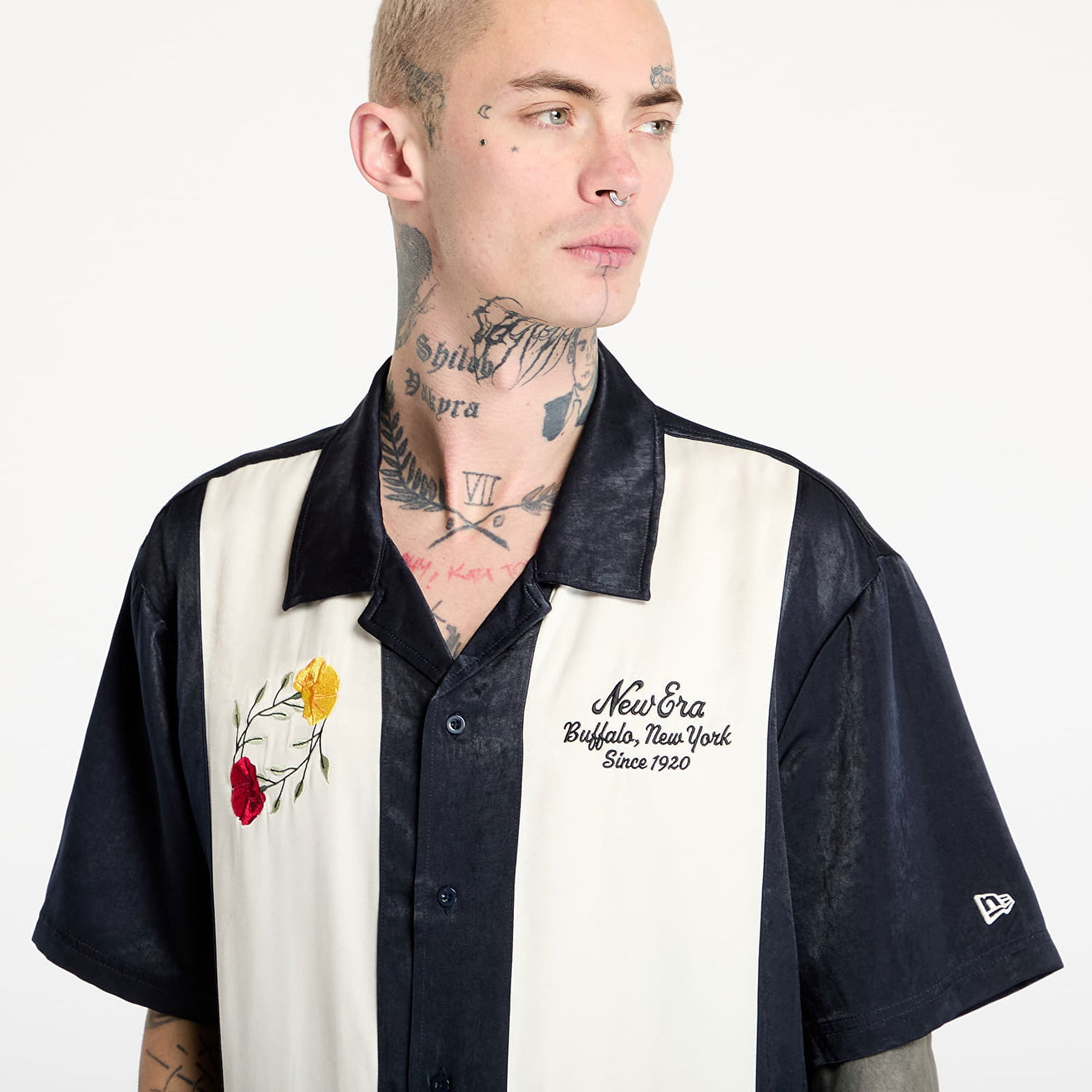 Košeľa New Era New Era Stripe Revere Shirt Rôznofarebný | 60596601, 1